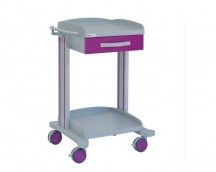 chariot d'hôpital multifonctionnel avec un tiroir