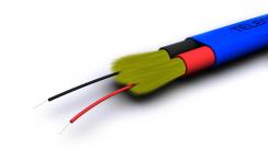Fibre Multimode Câbles fibre optique OM3 50/125 2 TWIN LSZH PLAT