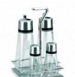 VINAIGRE CUTTLERWITH 4pc. AVEC SUPPORT