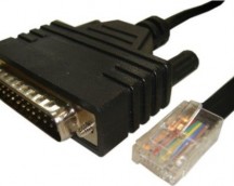 DB25 RJ45 Câble console Mº Mº