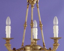 lampe en bronze néo-classique