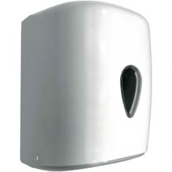 Distributeur de papier essuie-série de la bobine de type à mèche CLASSIQUE ABS blanc